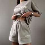 2 Piece Set  Pullover Shorts