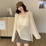 Long Sleeve Knitted Cardigan