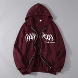 Vintage Zip Up Hoodie