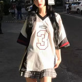 V-neck Oversize Jersey